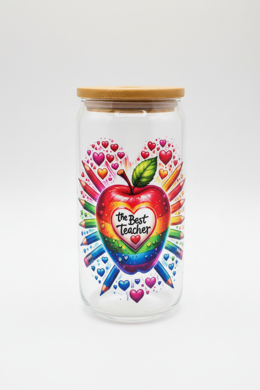 Teacher 4 Libby Glass Tumbler