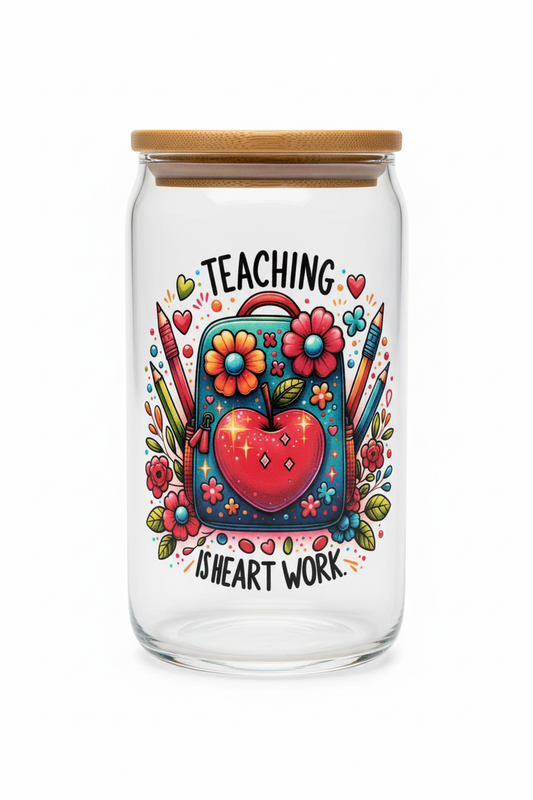 Teacher 5 Libby Glass Tumbler